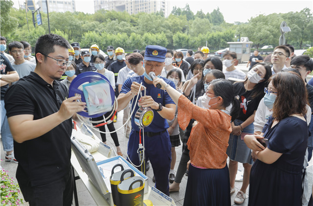 不提前通知，全員真實模擬——中天國開大廈這場演習(xí)很“較真”