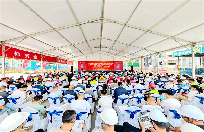 2025年6月27日，中天北京集團先后承接了2025年山西省房屋建筑工程應(yīng)急救援演練暨建筑施工安全質(zhì)量標(biāo)準(zhǔn)化現(xiàn)場觀摩會、中海地產(chǎn)中原公司2025年“安全生產(chǎn)月”總結(jié)會暨施工現(xiàn)場觀摩會。